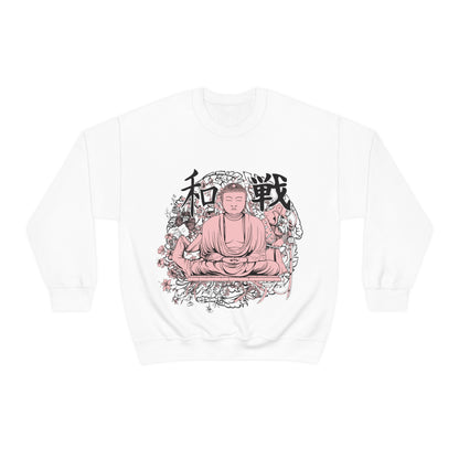 Pink Buddha Crewneck Sweatshirt