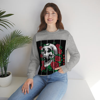 Freedom Death Roses Crewneck Sweatshirt