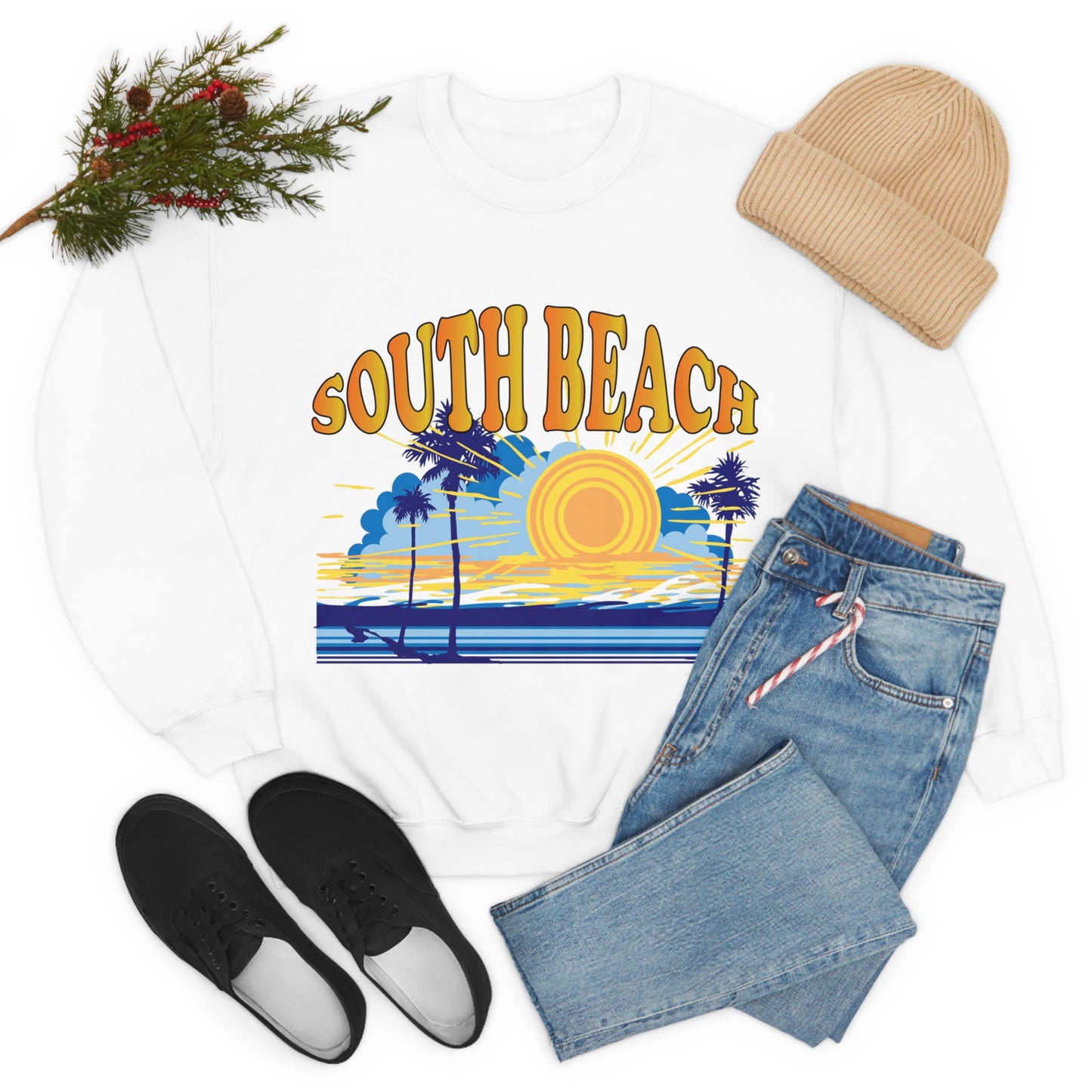 South Beach Crewneck Sweatshirt