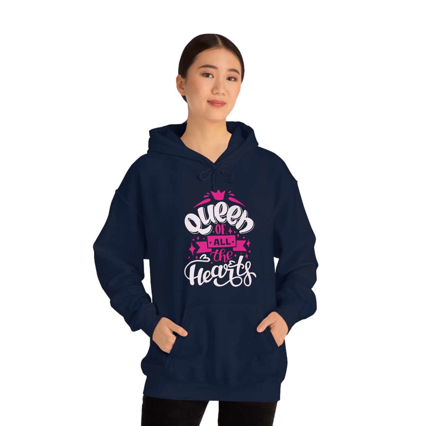 Queen of All The Hearts Hoodie