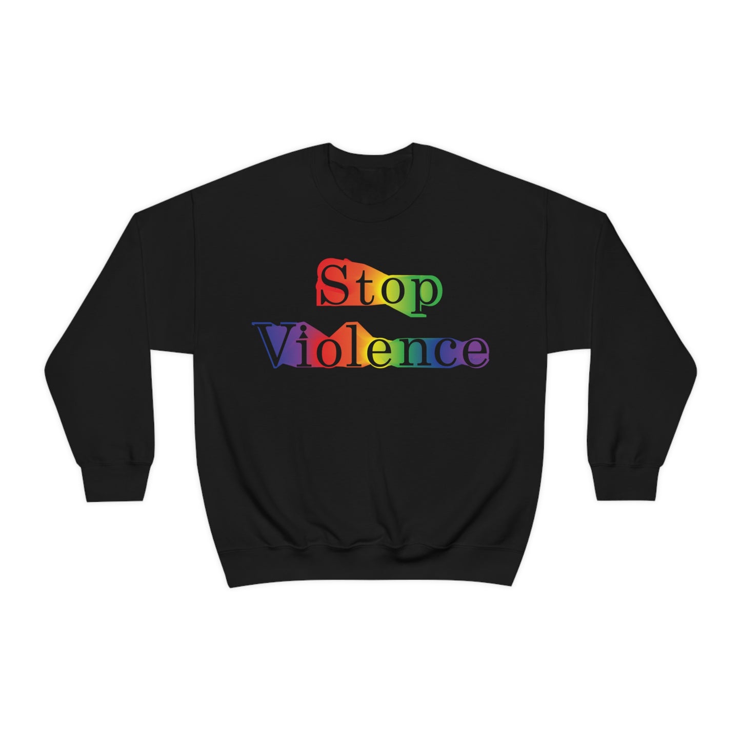 Stop Violence Crewneck Sweatshirt