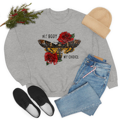 My Body My Choice Crewneck Sweatshirt