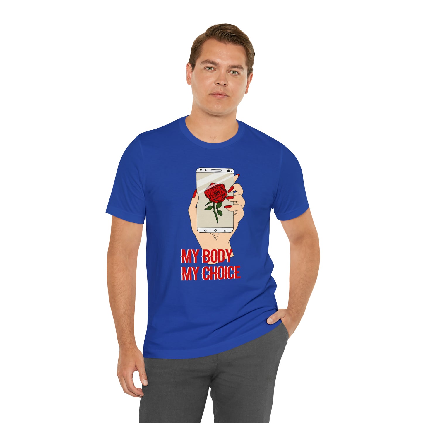 My Body is A Rose its My Choice T-Shirt