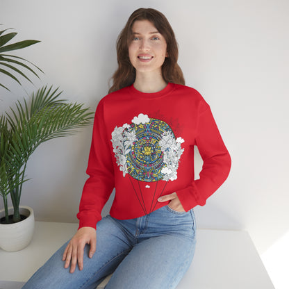 Chinese Air Balloon Crewneck Sweatshirt