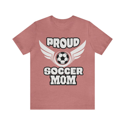 Proud S o c c e r Mom T-Shirt