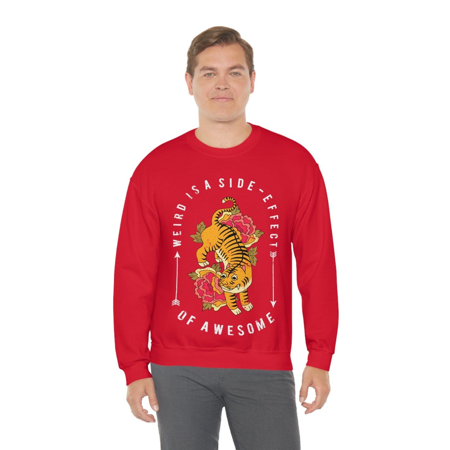 Weird is a side effect of Awesome Crewneck Sweatshirt