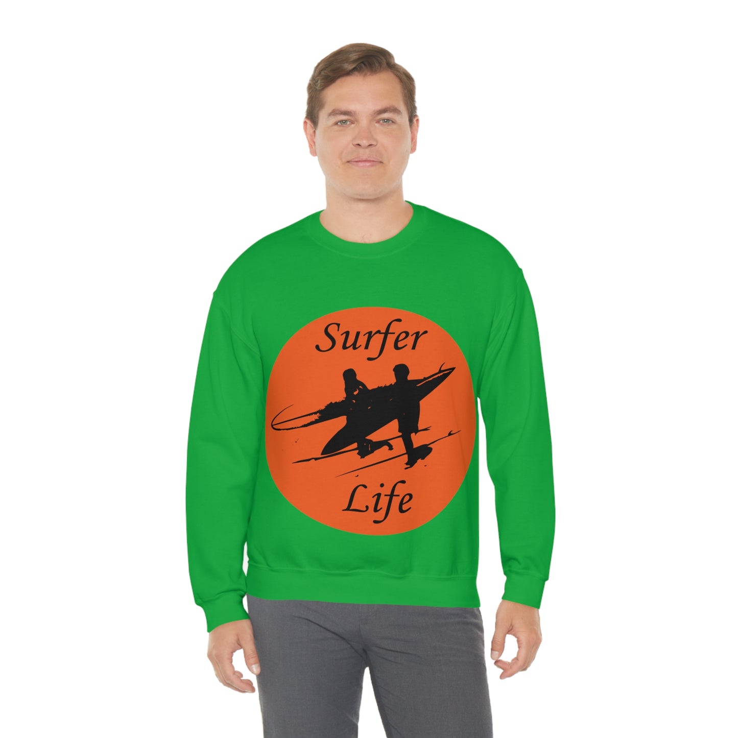 Surfer Life Crewneck Sweatshirt