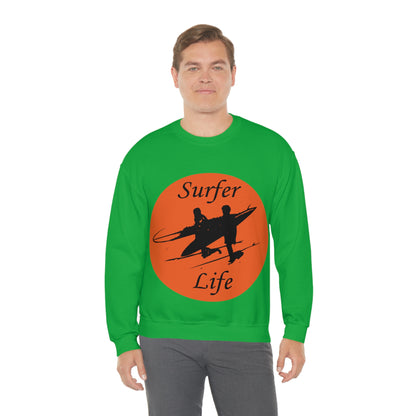 Surfer Life Crewneck Sweatshirt