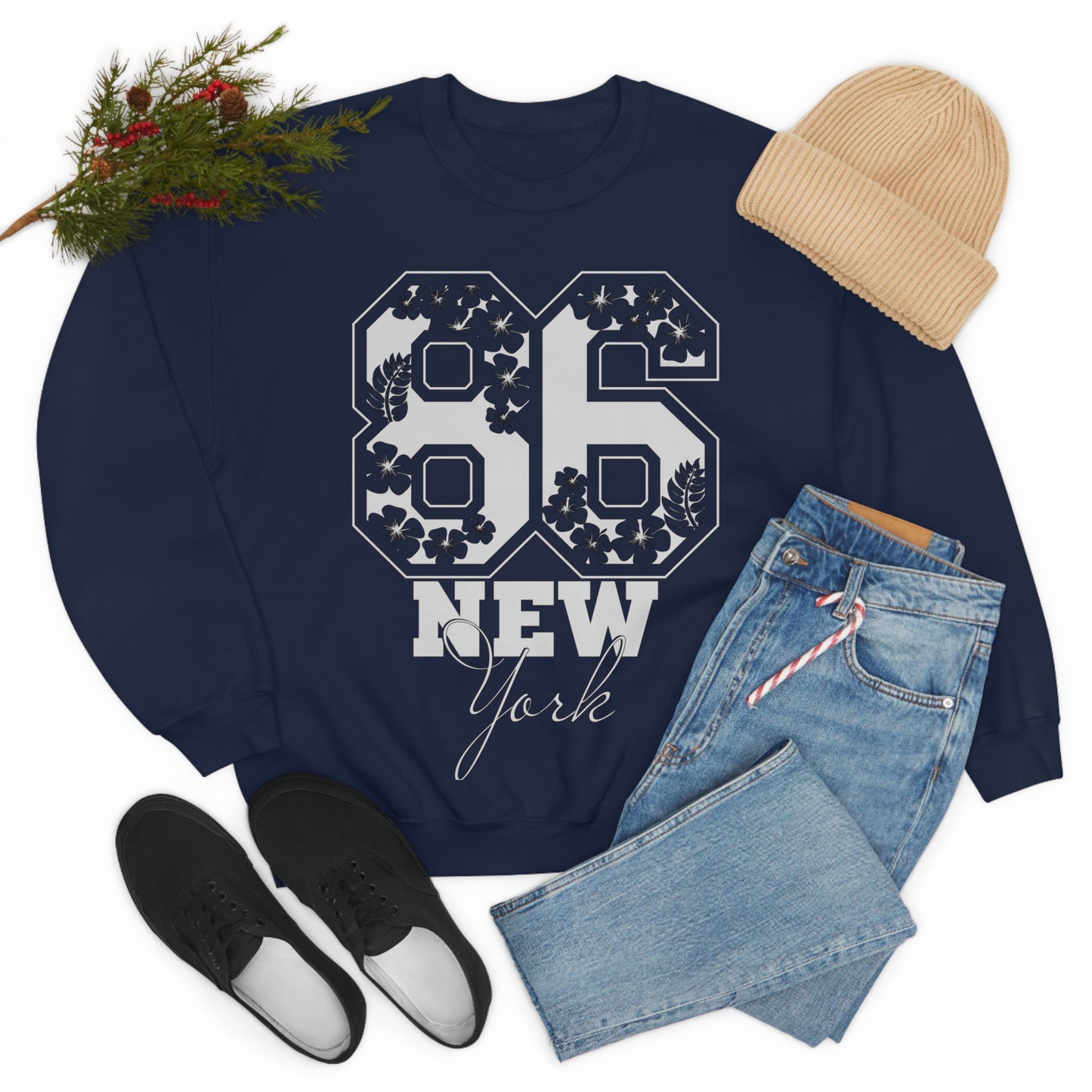 86 NY Crewneck Sweatshirt