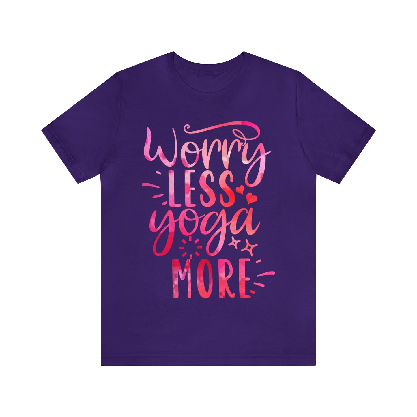 Worry Less Yoga More T-Shirt