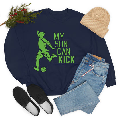 My son kick Crewneck Sweatshirt