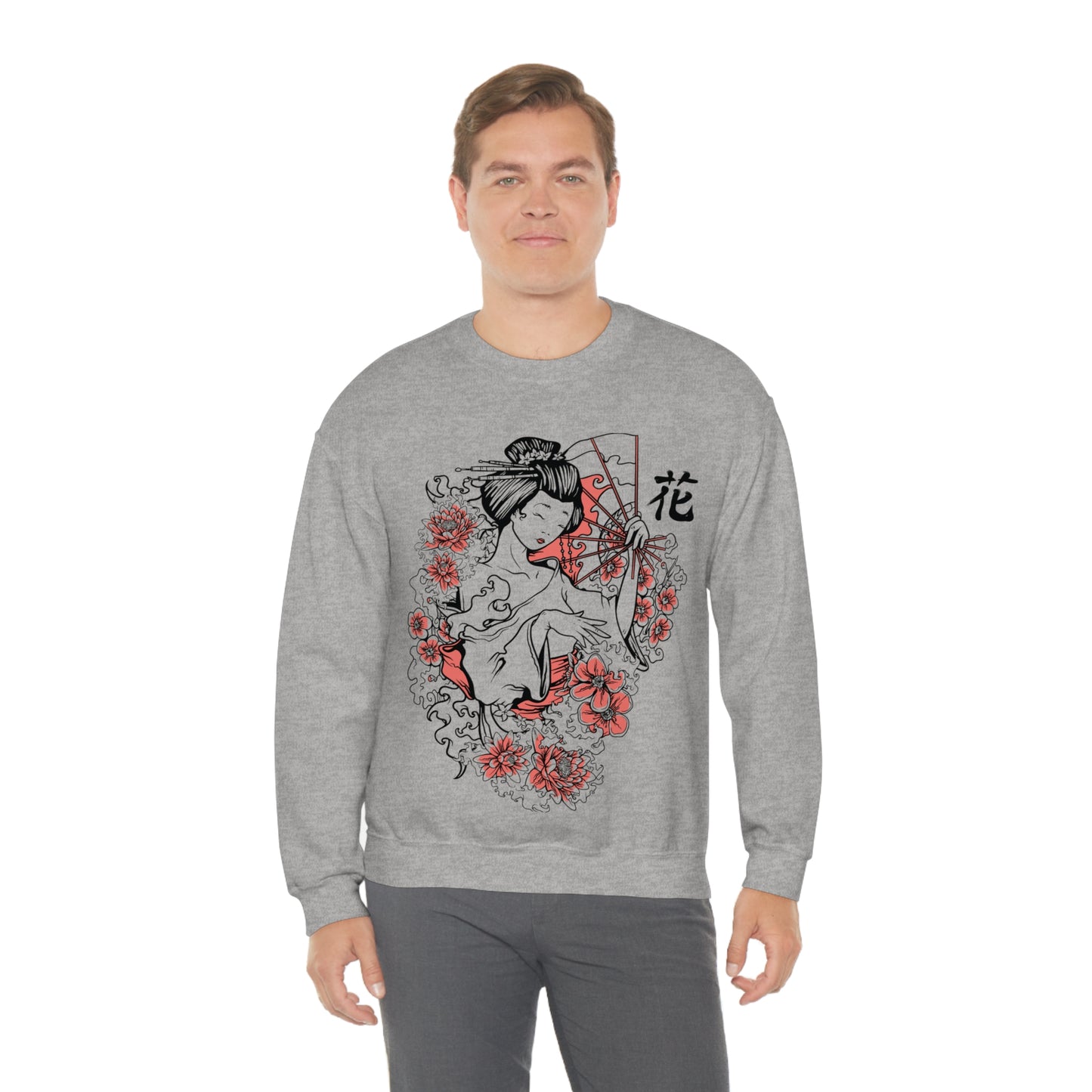 Japanese Goddess Crewneck Sweatshirt