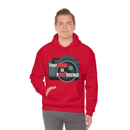 Your Mom is pHOTogenic Camera Hoodie