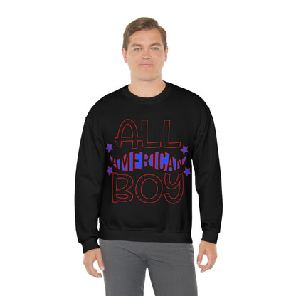 All American boy Crewneck Sweatshirt