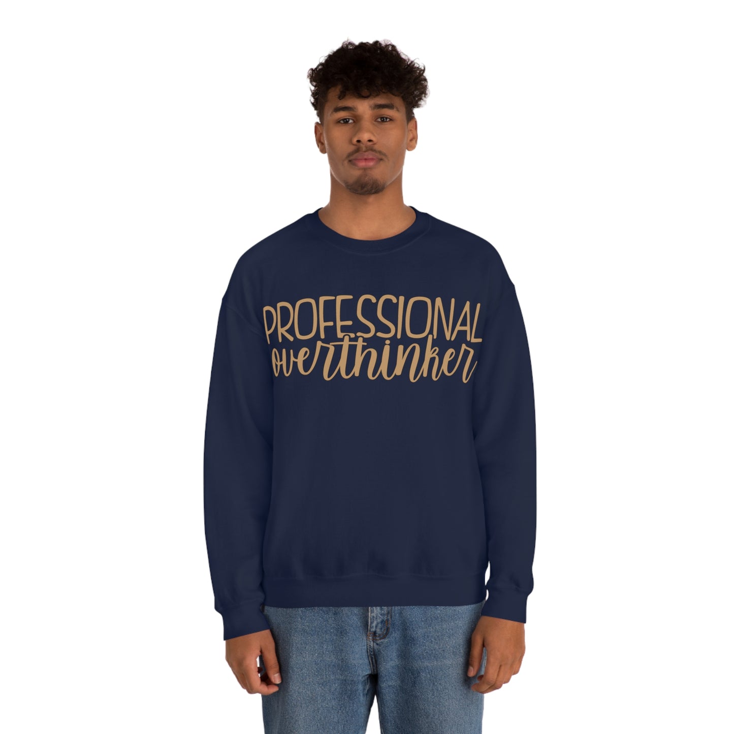 Professional Overthinker Crewneck Sweatshirt