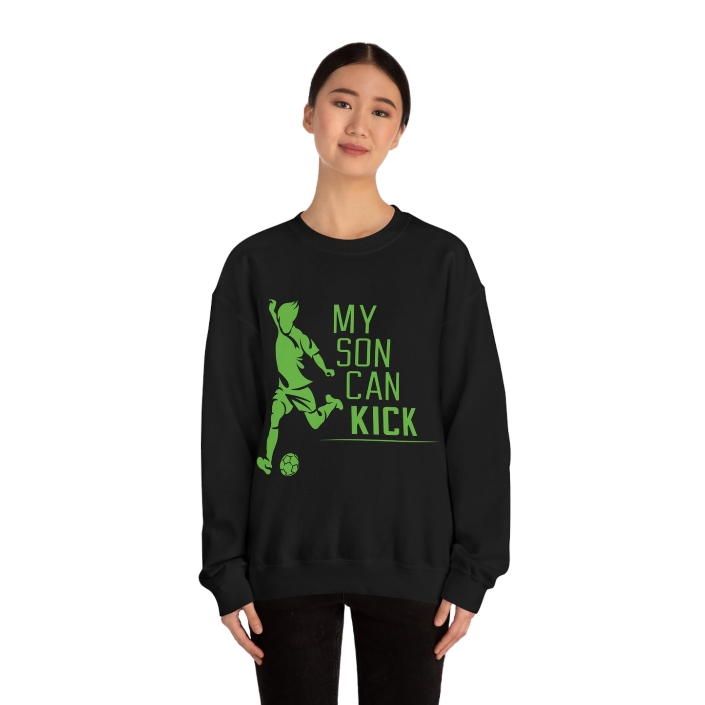 My son kick Crewneck Sweatshirt