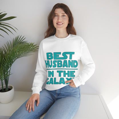 Best Husband in the galaxy Crewneck Sweatshirt