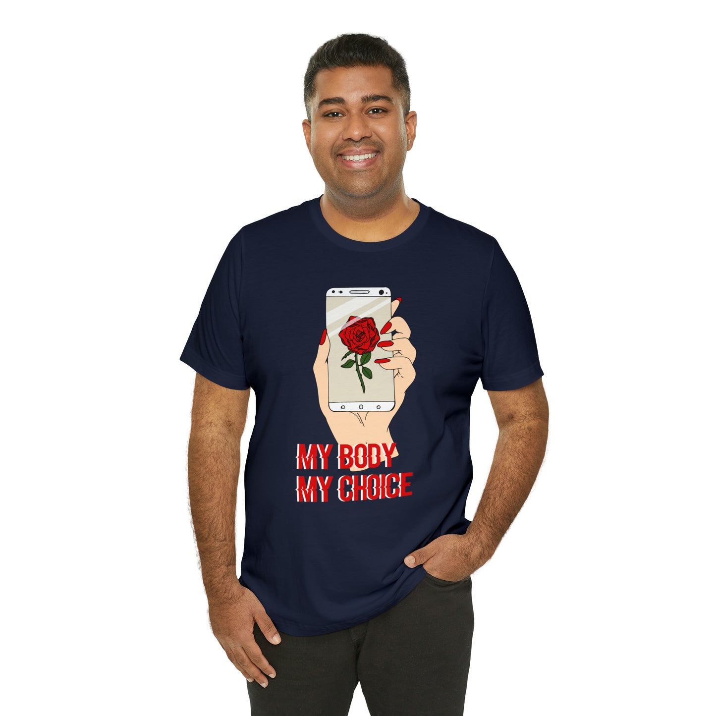 My Body is A Rose its My Choice T-Shirt