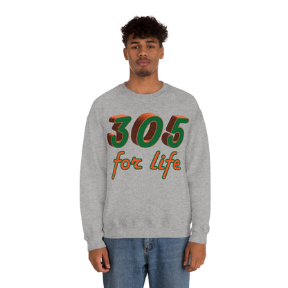 305 for life Crewneck Sweatshirt