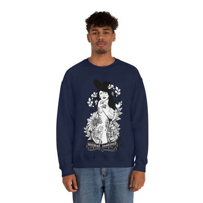 Animal instinct Tattoo Crewneck Sweatshirt