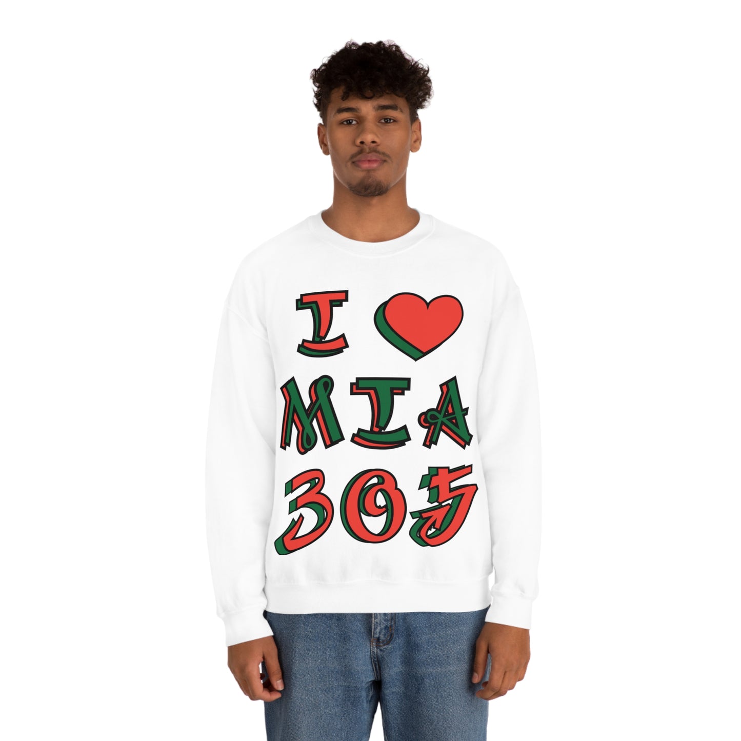 I love MIA 305 Crewneck Sweatshirt