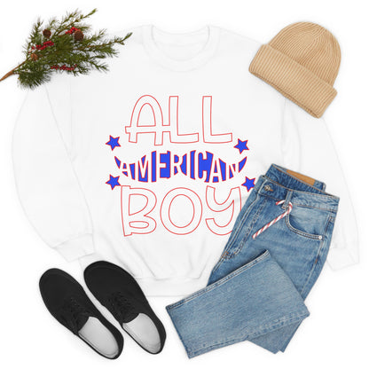 All American boy Crewneck Sweatshirt