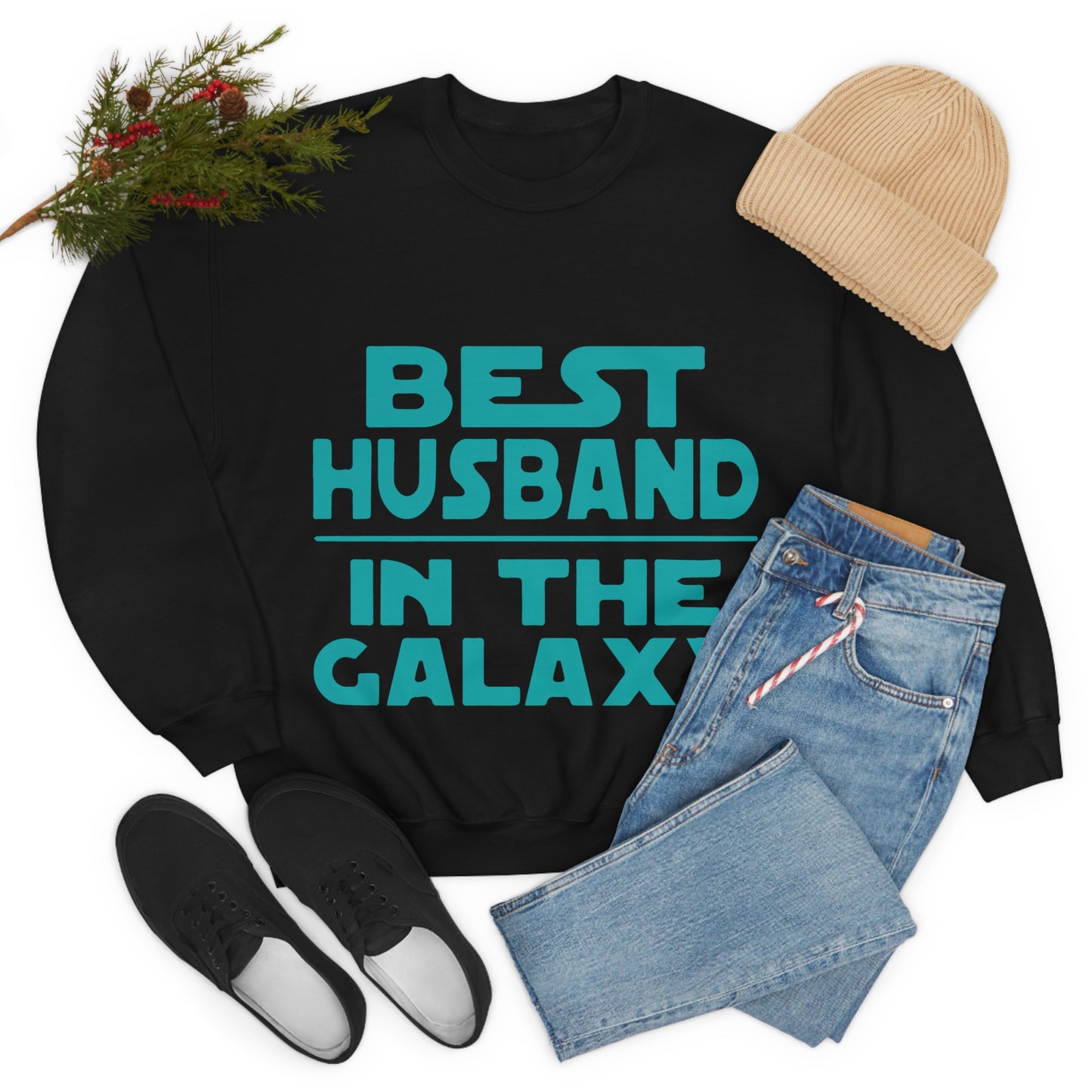 Best Husband in the galaxy Crewneck Sweatshirt