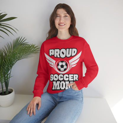 Proud S o c c e r MOM Crewneck Sweatshirt