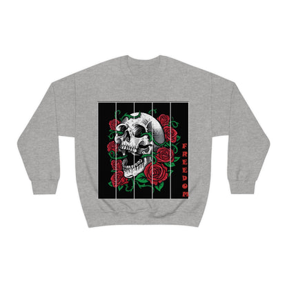 Freedom Death Roses Crewneck Sweatshirt