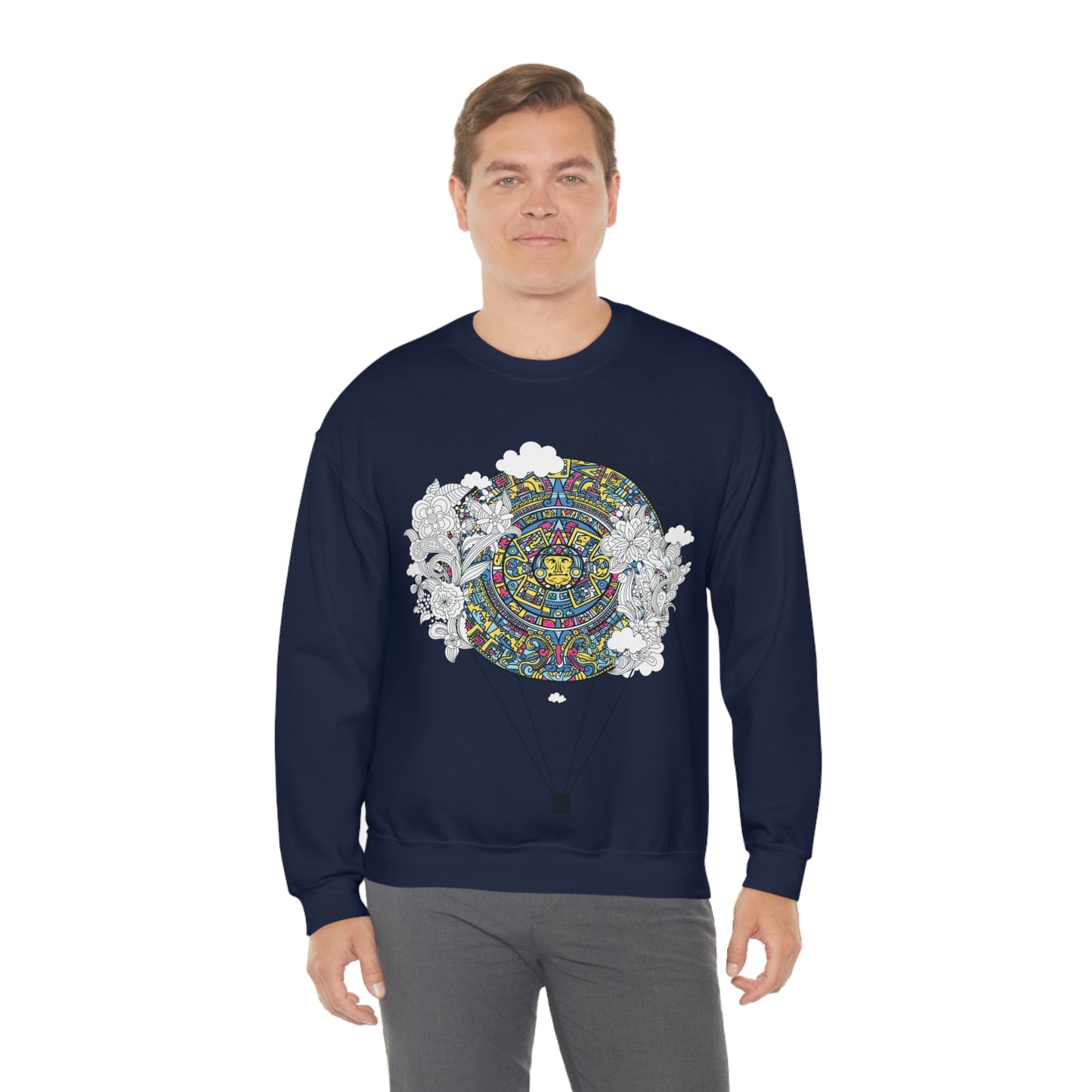 Chinese Air Balloon Crewneck Sweatshirt