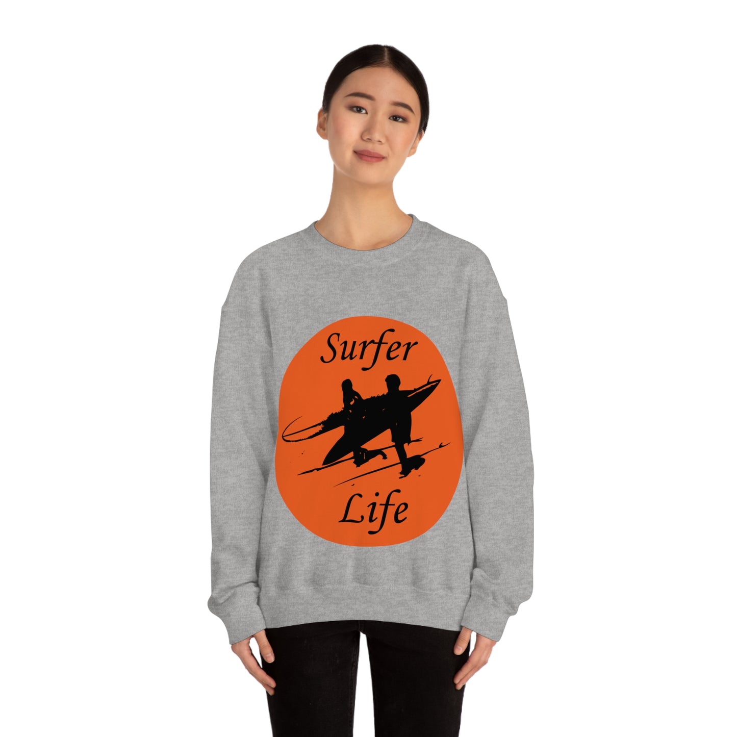 Surfer Life Crewneck Sweatshirt