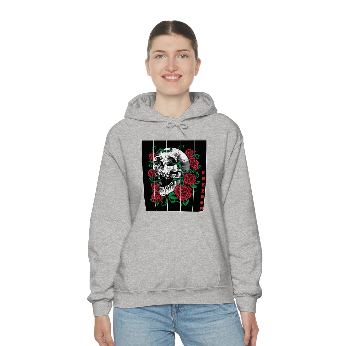 Freedom Death Roses Hoodie