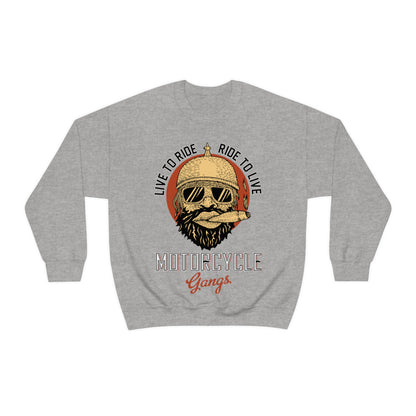 Live to Ride-Ride to Live Crewneck Sweatshirt