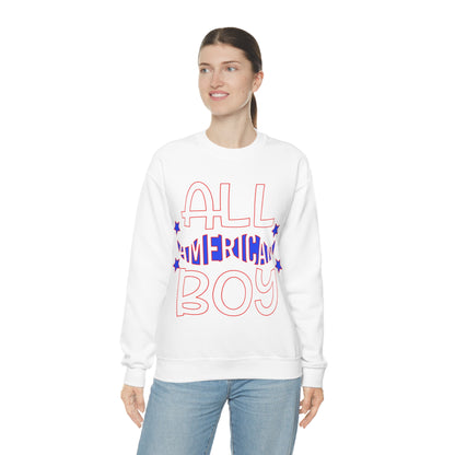 All American boy Crewneck Sweatshirt