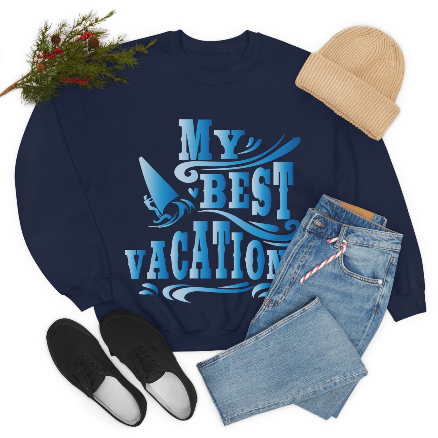 My best vacation Crewneck Sweatshirt