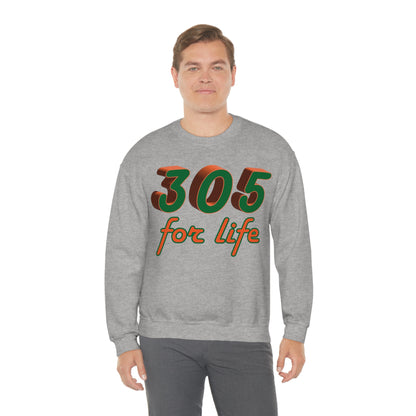 305 for life Crewneck Sweatshirt