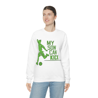 My son kick Crewneck Sweatshirt