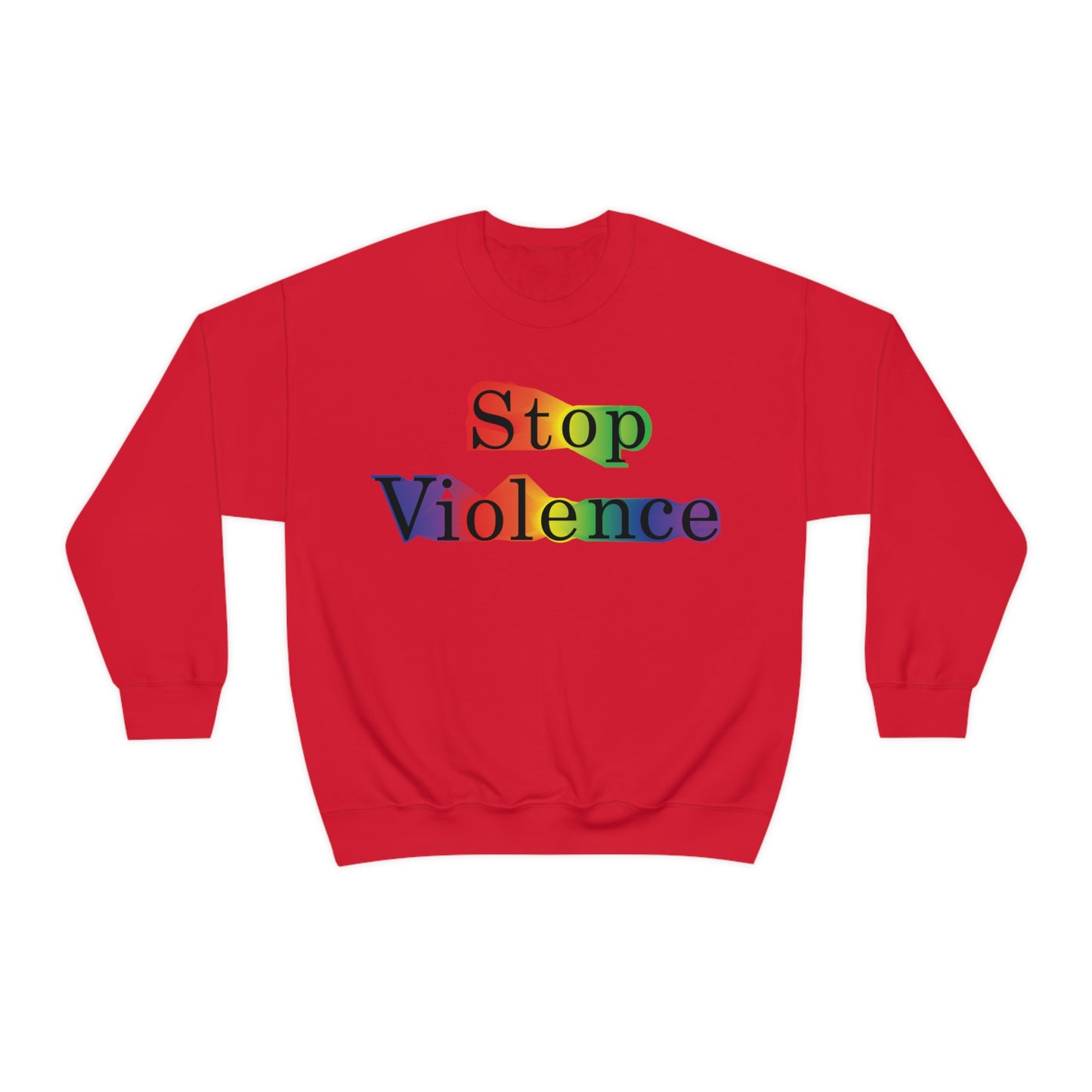 Stop Violence Crewneck Sweatshirt