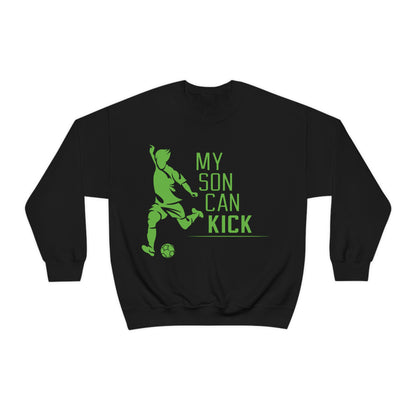 My son kick Crewneck Sweatshirt