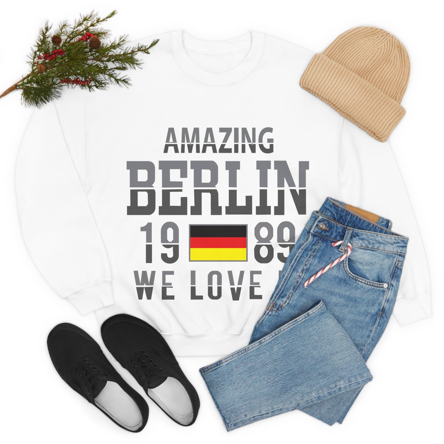 Amazing Berlin Crewneck Sweatshirt