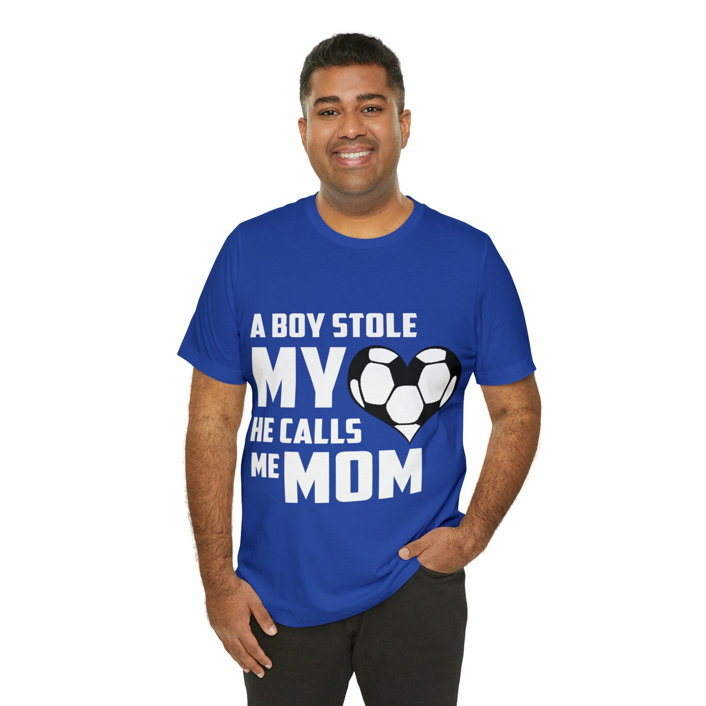 A boy stole my heart he calls me Mom T-Shirt