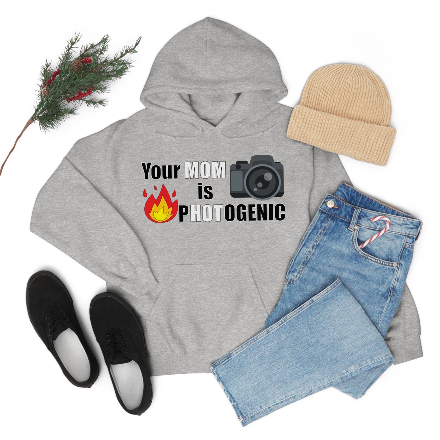 Your Mom is pHOTogenic Hot Hoodie