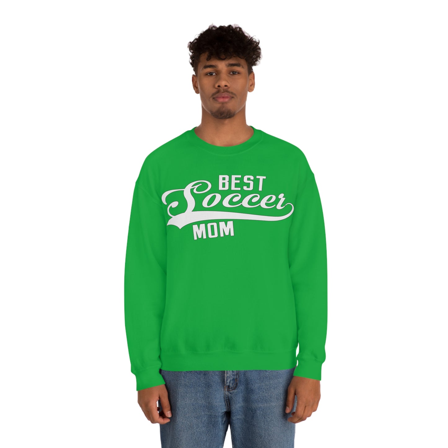 Best-soccer mom Crewneck Sweatshirt