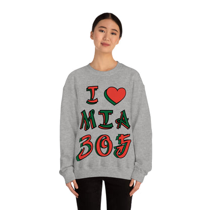 I love MIA 305 Crewneck Sweatshirt