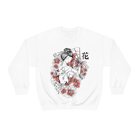 Japanese Goddess Crewneck Sweatshirt