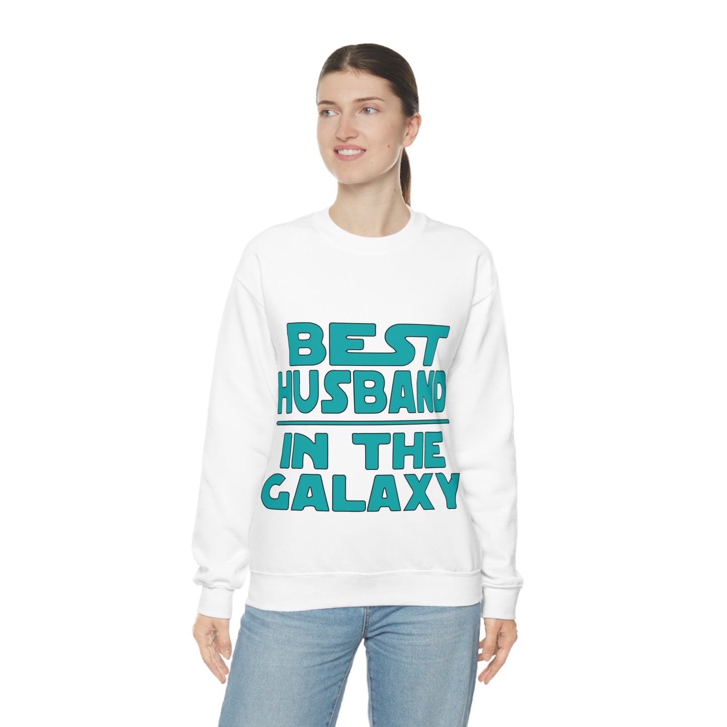 Best Husband in the galaxy Crewneck Sweatshirt