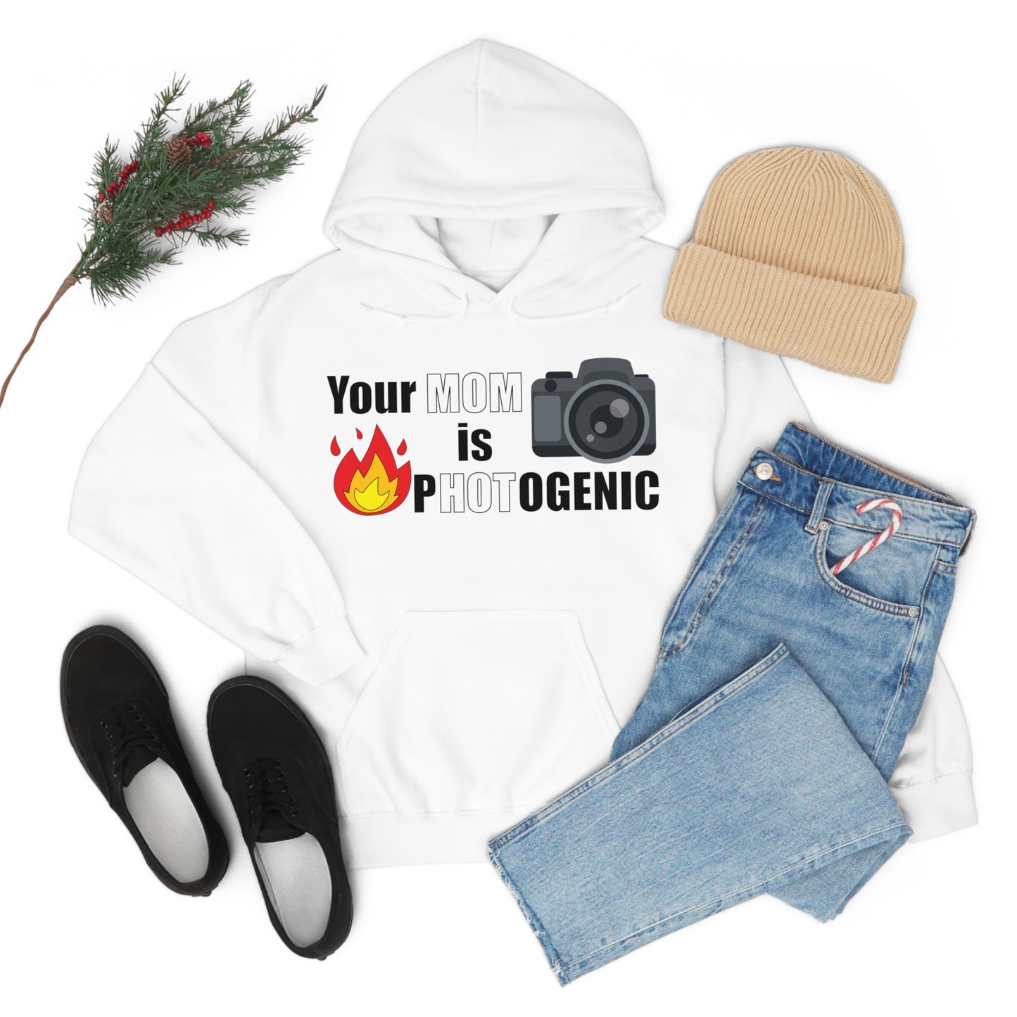 Your Mom is pHOTogenic Hot Hoodie