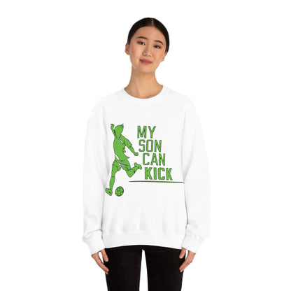 My son kick Crewneck Sweatshirt