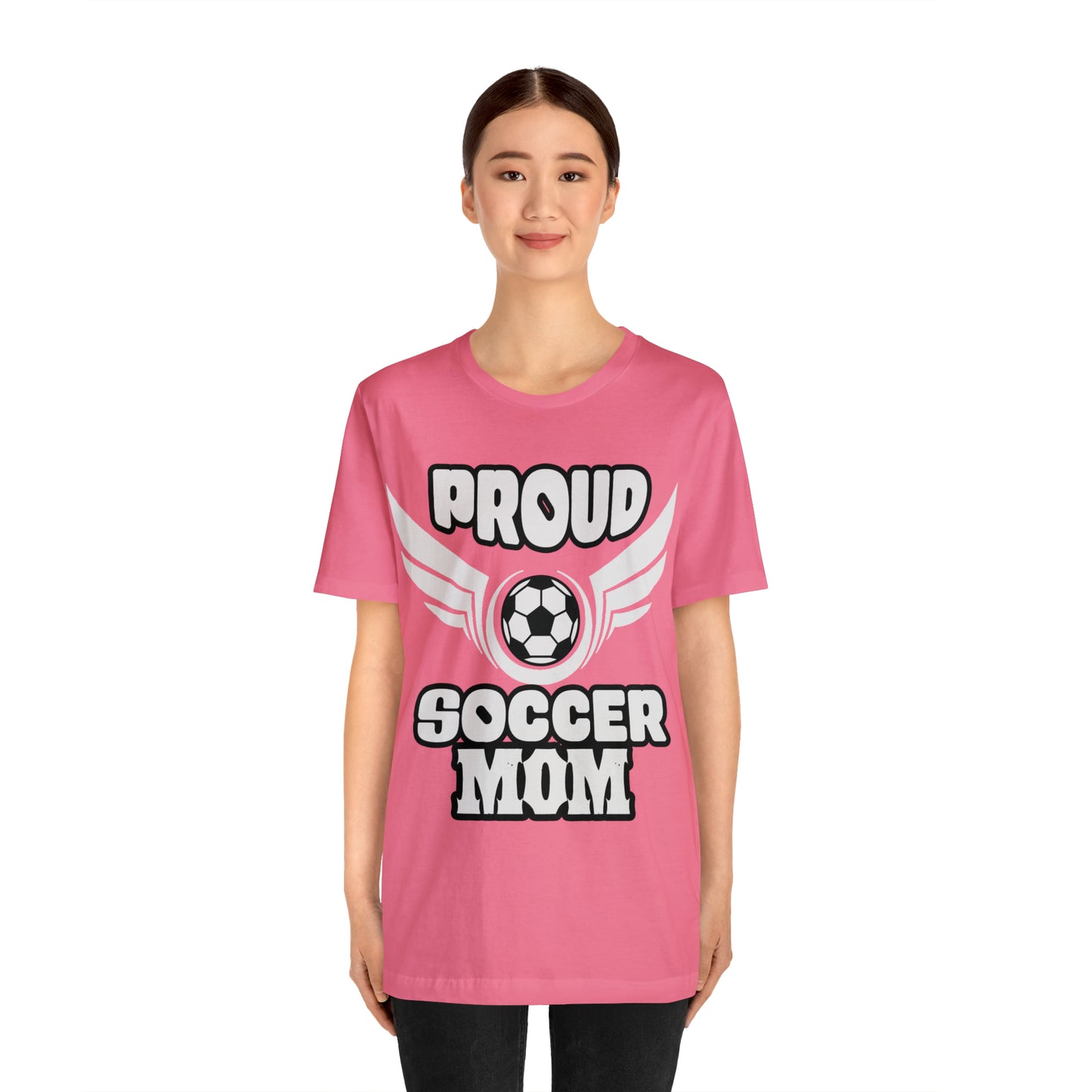 Proud S o c c e r Mom T-Shirt