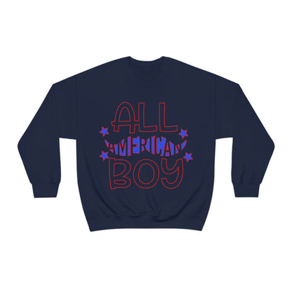 All American boy Crewneck Sweatshirt